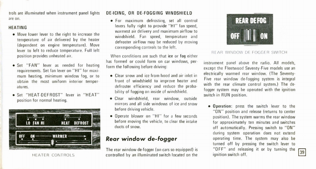 1973 Cadillac Owners Manual Page 24
